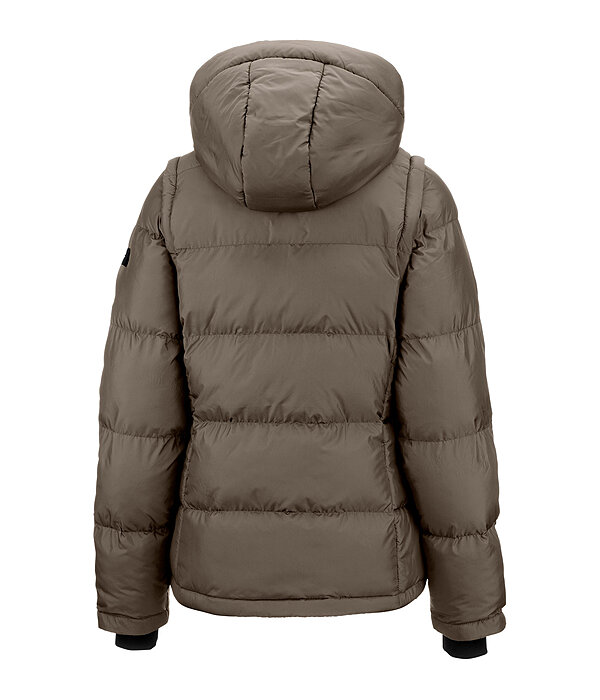 2 in 1 Kapuzen-Steppjacke Elis
