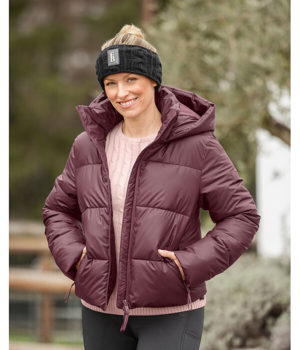 Kapuzen-Stepp-Reitjacke Corinne