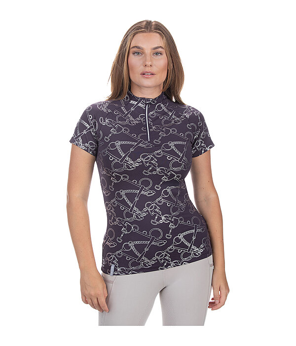 Zip-Funktionsshirt Livia