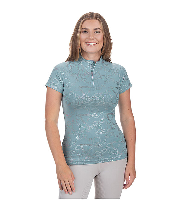 Zip-Funktionsshirt Livia