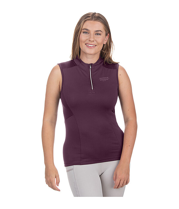 Zip-Funktionsshirt Lana