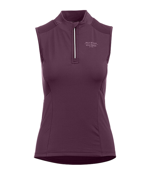 Zip-Funktionsshirt Lana