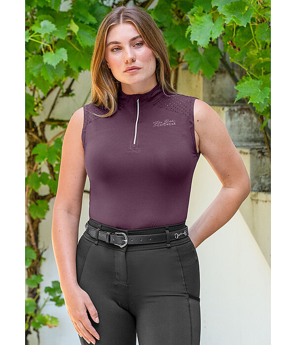 Zip-Funktionsshirt Lana