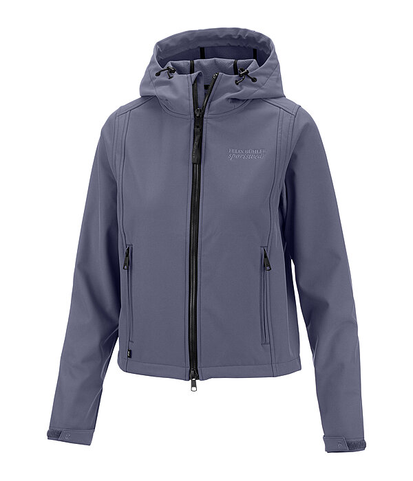 Cropped-Kapuzen-Softshelljacke Hanne