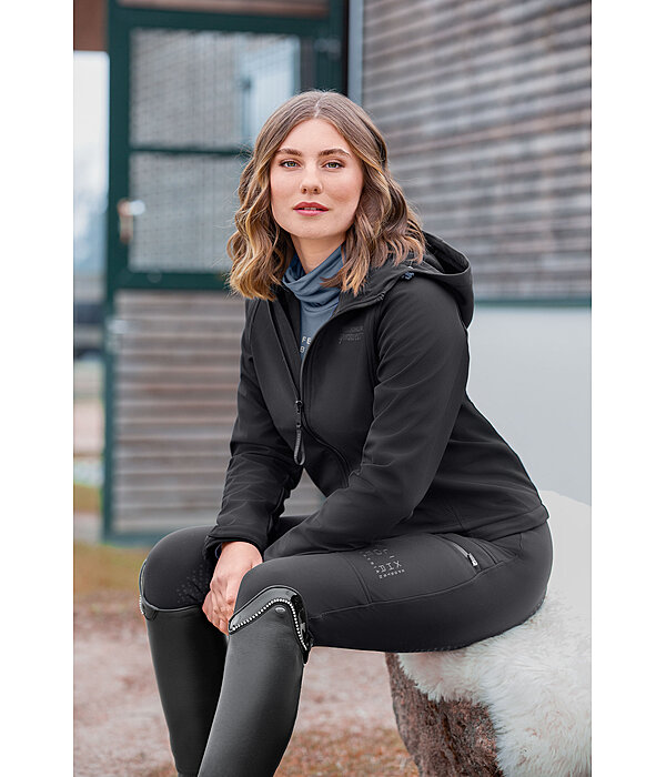 Cropped-Kapuzen-Softshelljacke Hanne
