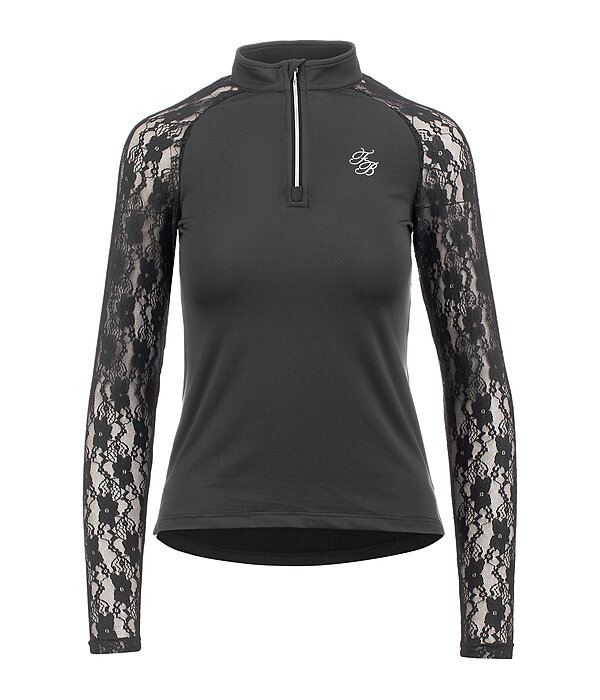 Zip-Funktions-Langarmshirt Sanne