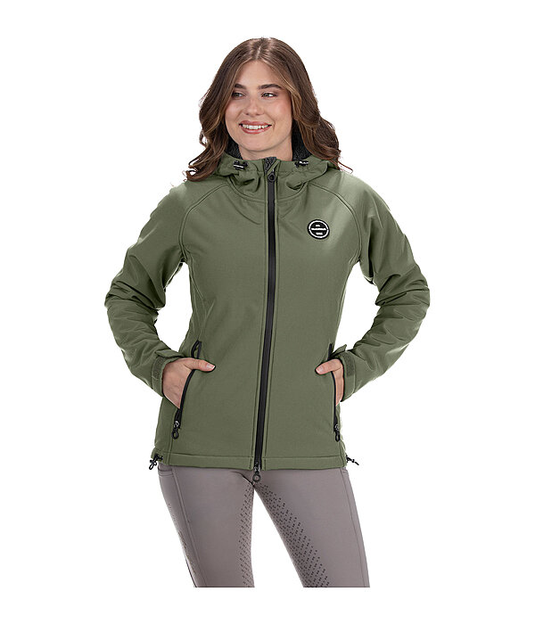 Kapuzen-Softshell-Reitjacke Lara II