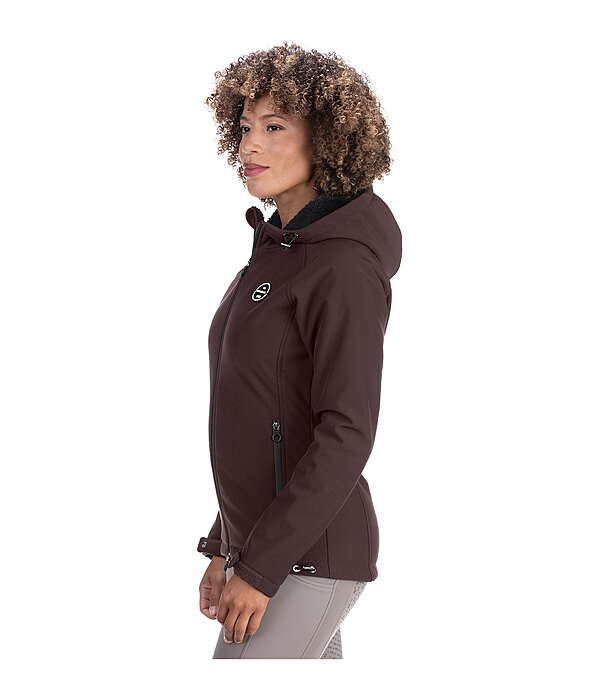 Kapuzen-Softshell-Reitjacke Lara II