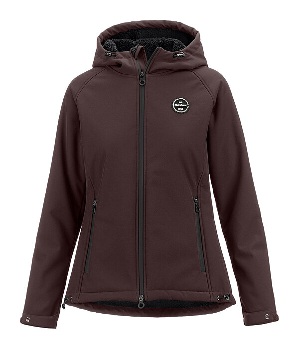 Kapuzen-Softshell-Reitjacke Lara II