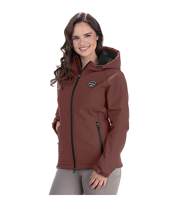 Kapuzen-Softshell-Reitjacke Lara II