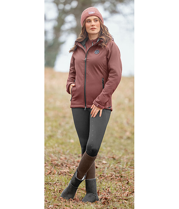 Kapuzen-Softshell-Reitjacke Lara II