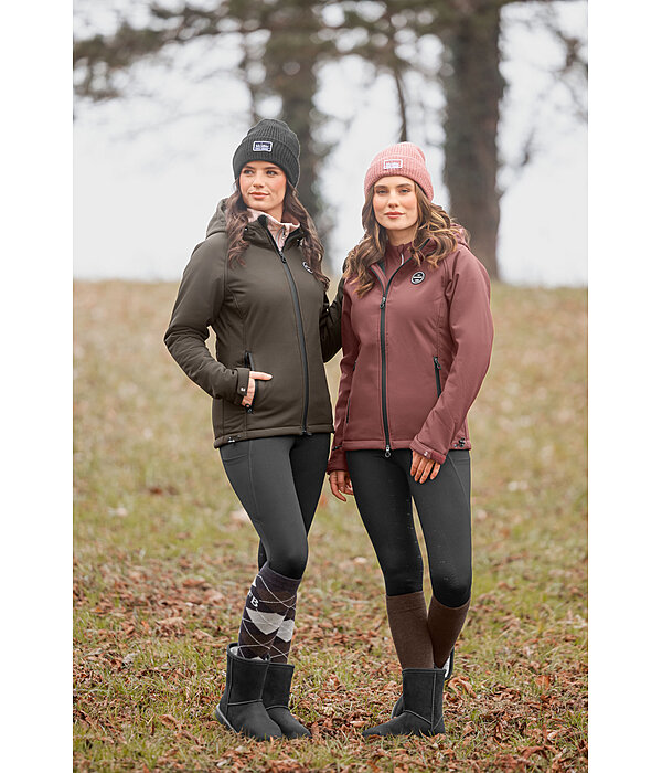 Kapuzen-Softshell-Reitjacke Lara II