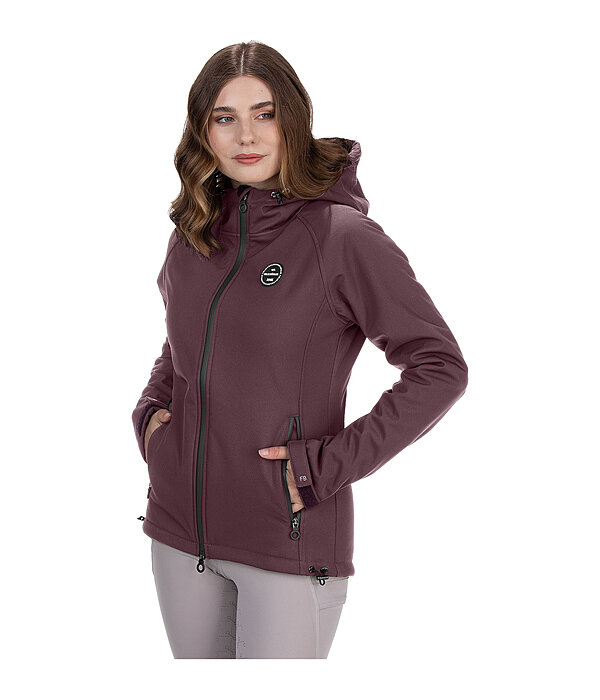 Kapuzen-Softshell-Reitjacke Lara II
