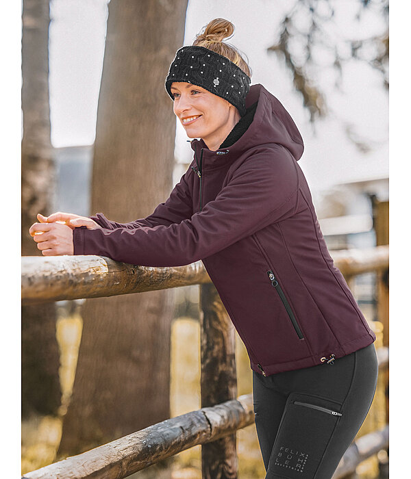 Kapuzen-Softshell-Reitjacke Lara II