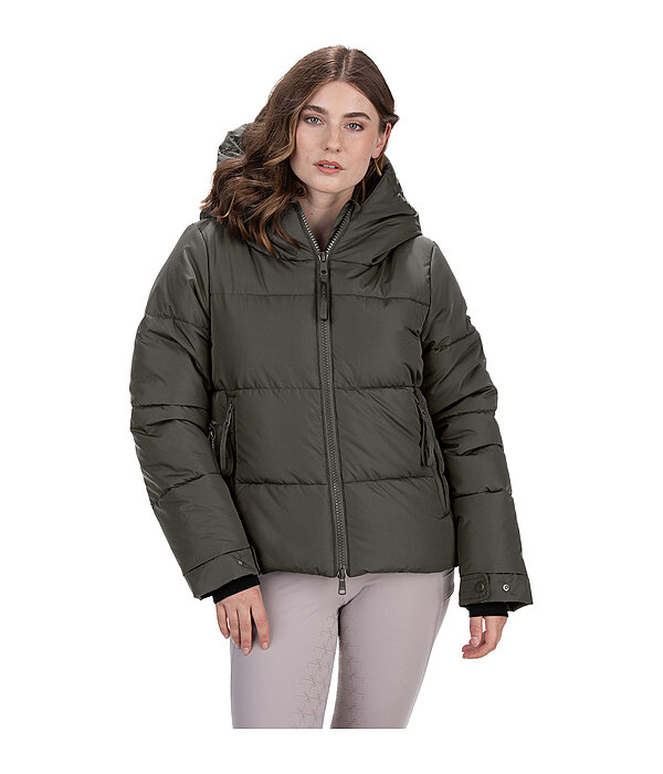 Kapuzen-Stepp-Reitjacke Amilia