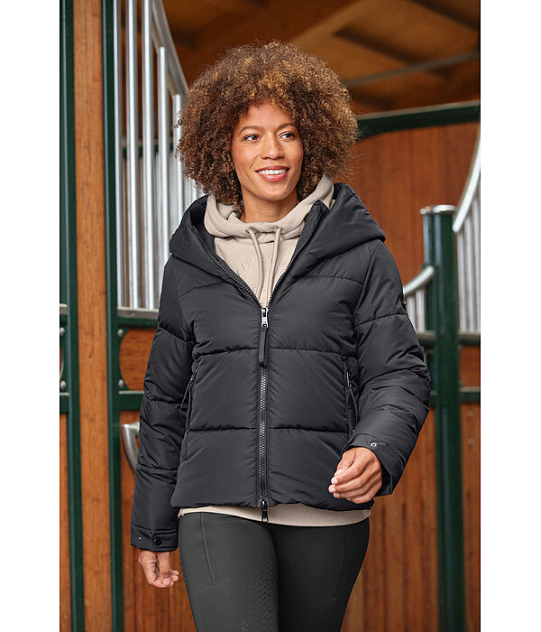 Kapuzen-Stepp-Reitjacke Amilia