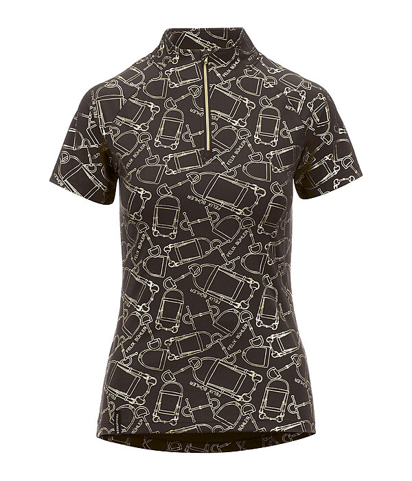 Zip-Funktionsshirt Amber