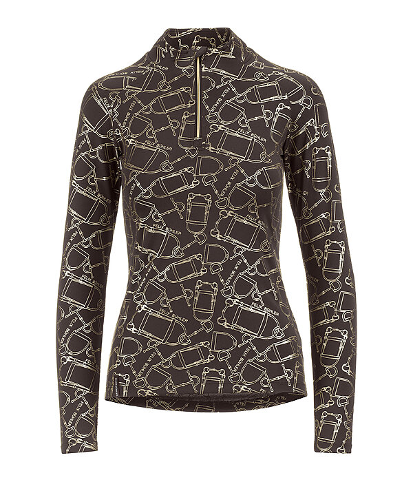 Zip-Funktionsshirt Julia