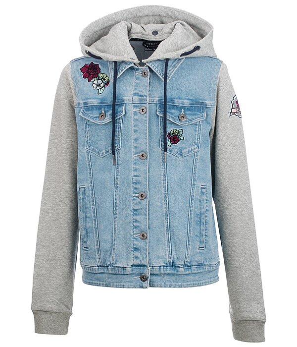 Kinder-Jeans-Sweatjacke Katniss