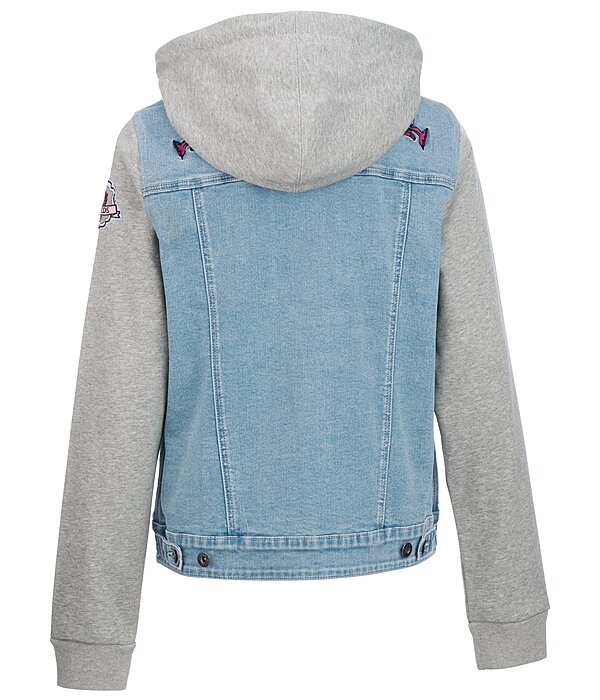 Kinder-Jeans-Sweatjacke Katniss