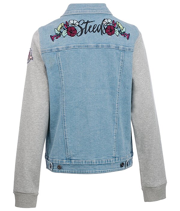 Kinder-Jeans-Sweatjacke Katniss