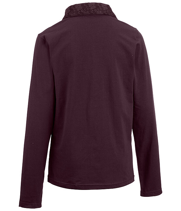 Kinder-Langarm Poloshirt Margrit