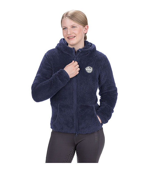 Kinder-Kapuzen-Teddyfleecejacke Irma