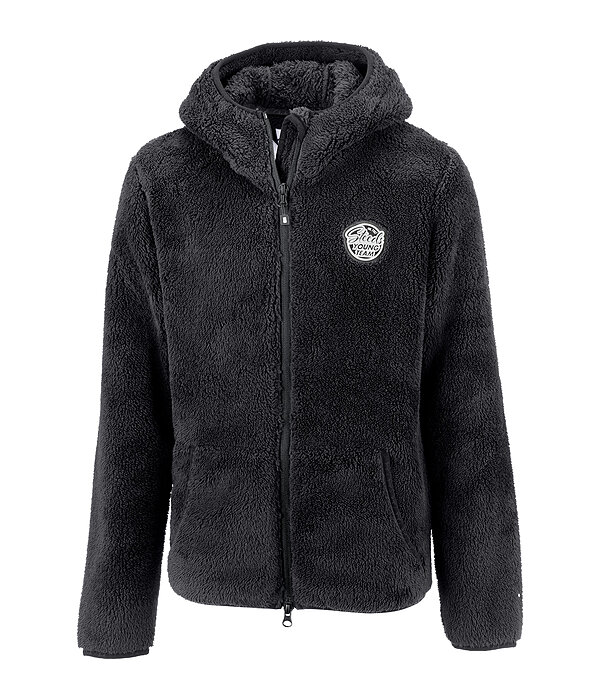 Kinder-Kapuzen-Teddyfleecejacke Irma