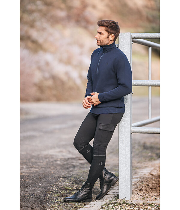 Herren-Sweatshirt mit Reiverschlusskragen Portland