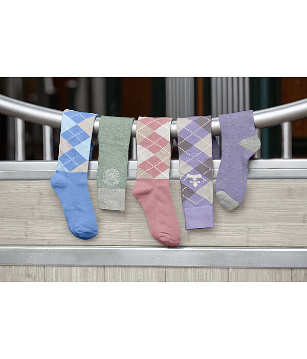 Kniestrmpfe Argyle