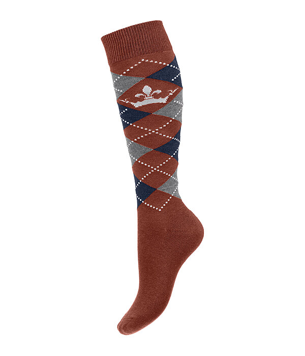 Kniestrmpfe Argyle