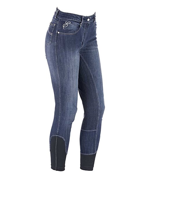 Denim-Grip-Vollbesatzreithose Karen