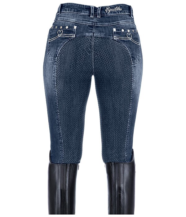 Denim-Grip-Vollbesatzreithose Karen
