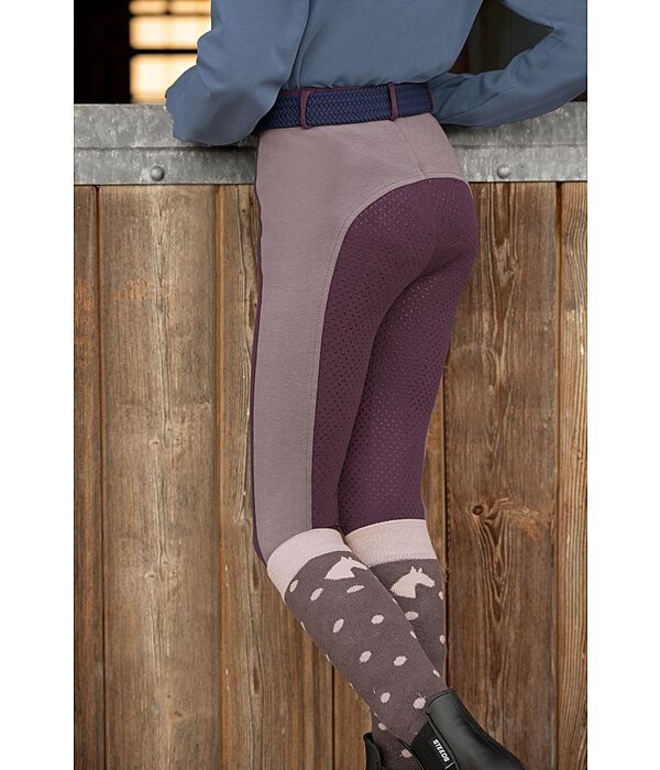 Kinder Grip-Reithose Merle