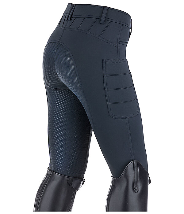 Kinder Hybrid Grip-Reithose Biese