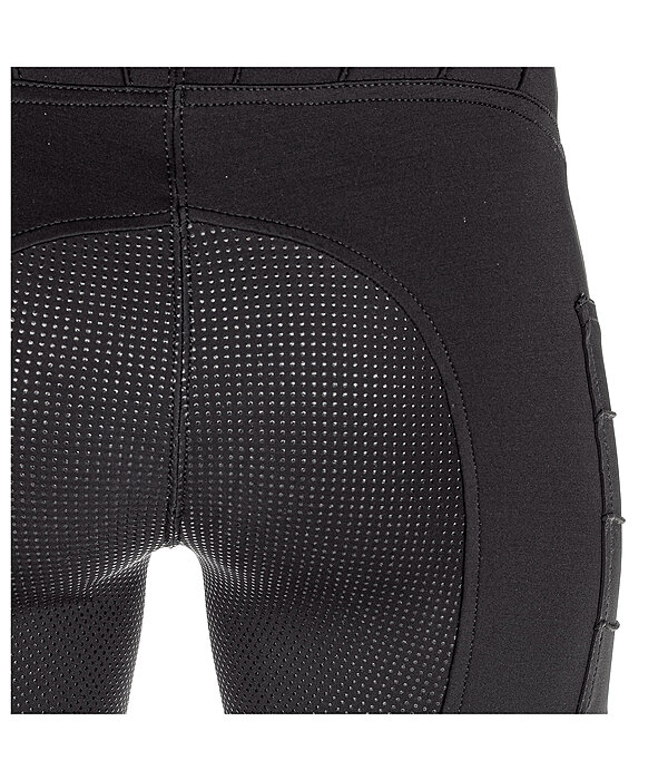 Kinder Hybrid Grip-Reithose Biese