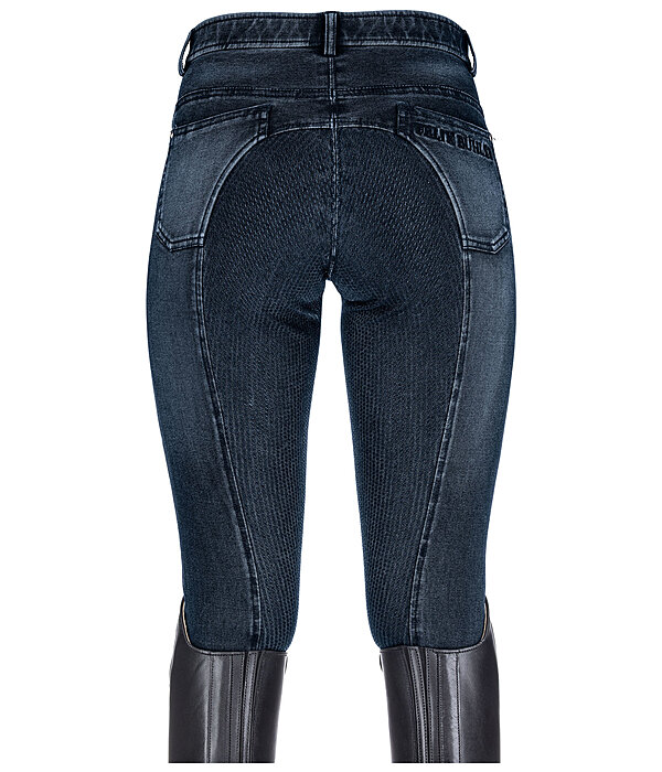 Denim-Grip-Vollbesatz-Reithose Linea