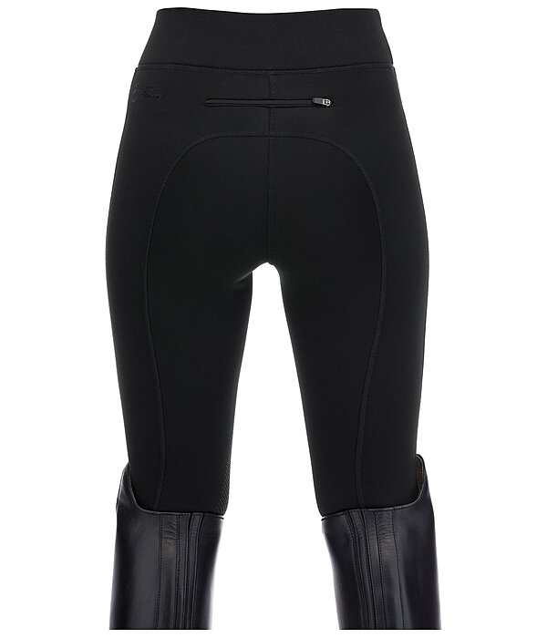 Kinder Grip-Winterreitleggings Kniebesatz Elia