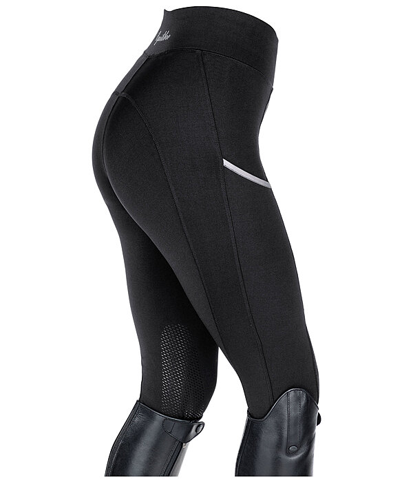 Grip-Reitleggings Kniebesatz Dana