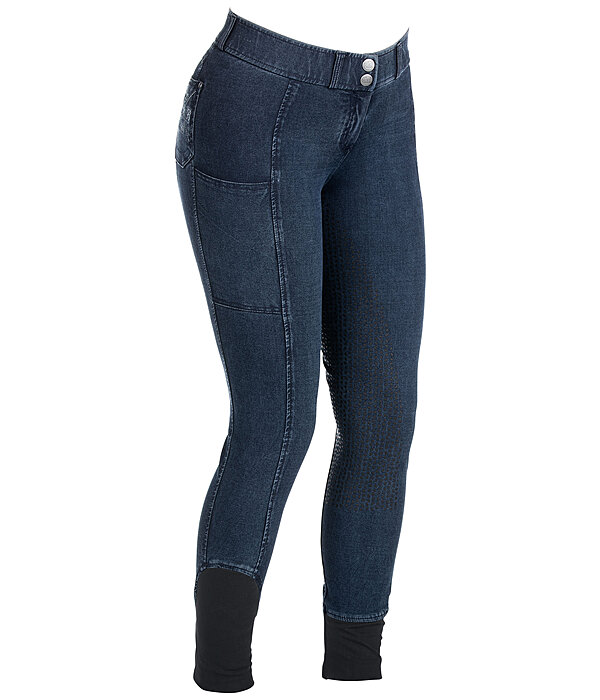 Denim-Grip-Vollbesatz-Reithose Estelle