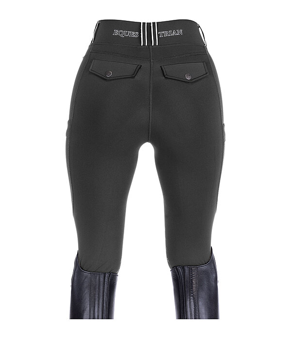 Grip-Reitleggings Kniebesatz Sanna