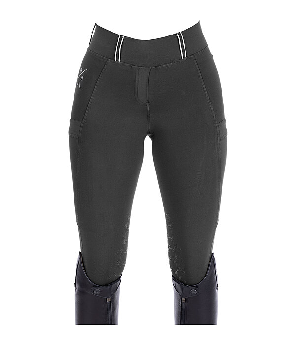 Grip-Reitleggings Kniebesatz Sanna