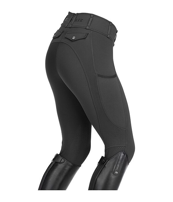 Hybrid Grip-Reithose Kniebesatz Mesh Romy