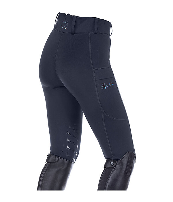 Kinder-Grip-Kniebesatz-Reitleggings Liori