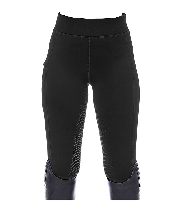 Kinder Grip-Winterreitleggings  Snow