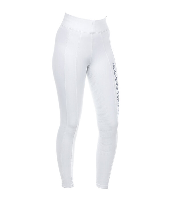 Kinder Grip-Vollbesatz-Reitleggings Abigail Competition