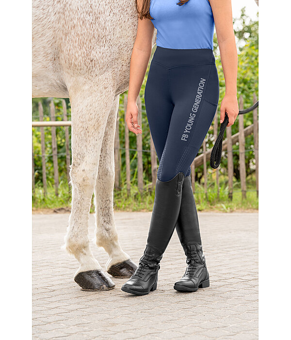 Kinder-Grip-Reitleggings Laser Cut