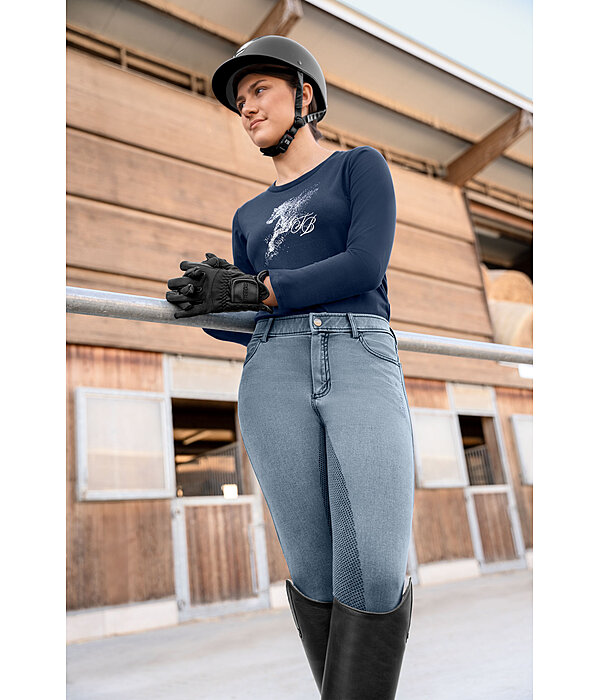 Kinder Jeans-Reithose Demi