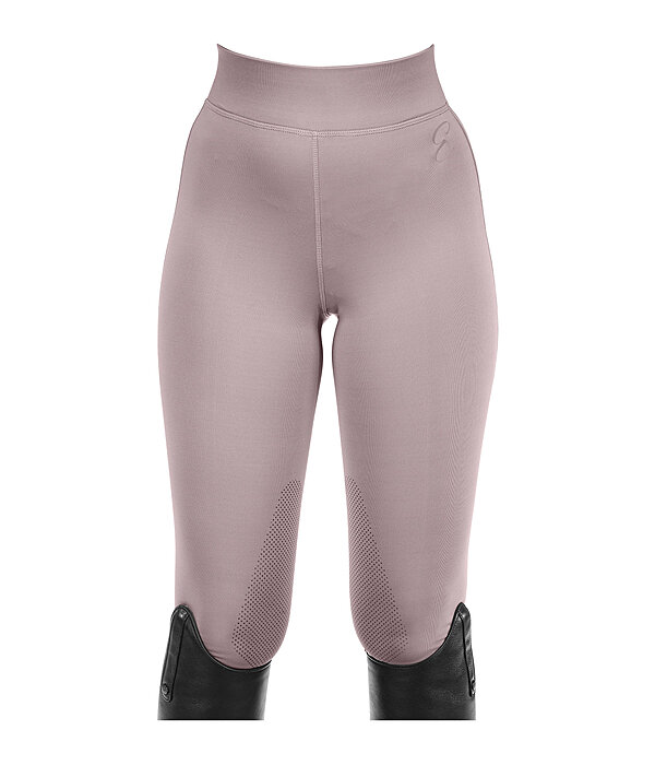 Kinder Grip-Reitleggings Kniebesatz Beginner