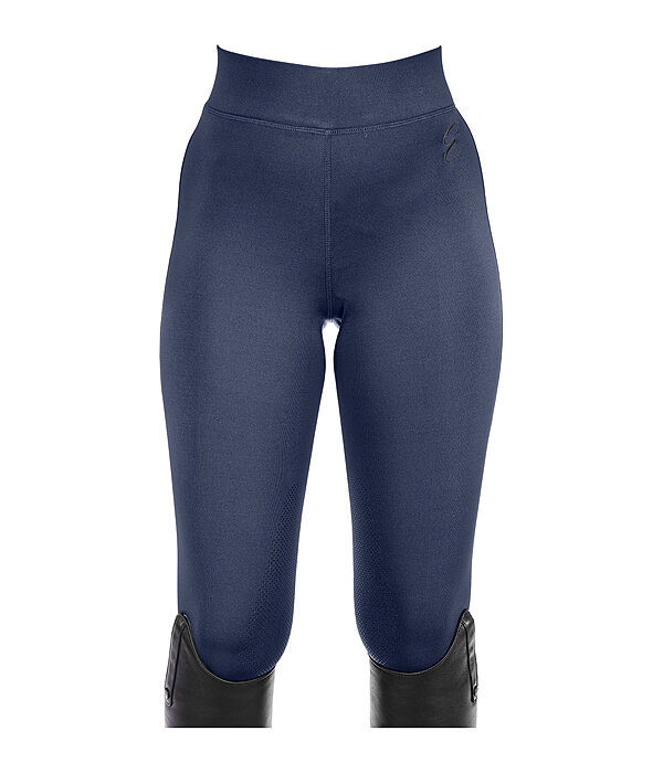 Kinder Grip-Reitleggings Kniebesatz Beginner